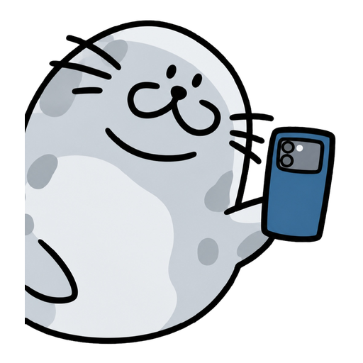 Tovu the white seal