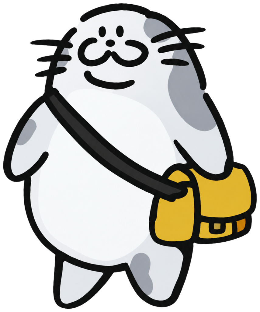 Tovu carrying a yellow bag